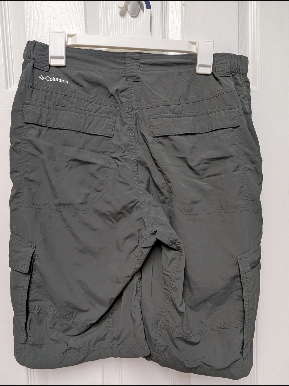 Columbia Men's Charcoal Cargo Shorts - Picture 6 of 8